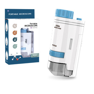 Children Portable Microscope Toy-Blue