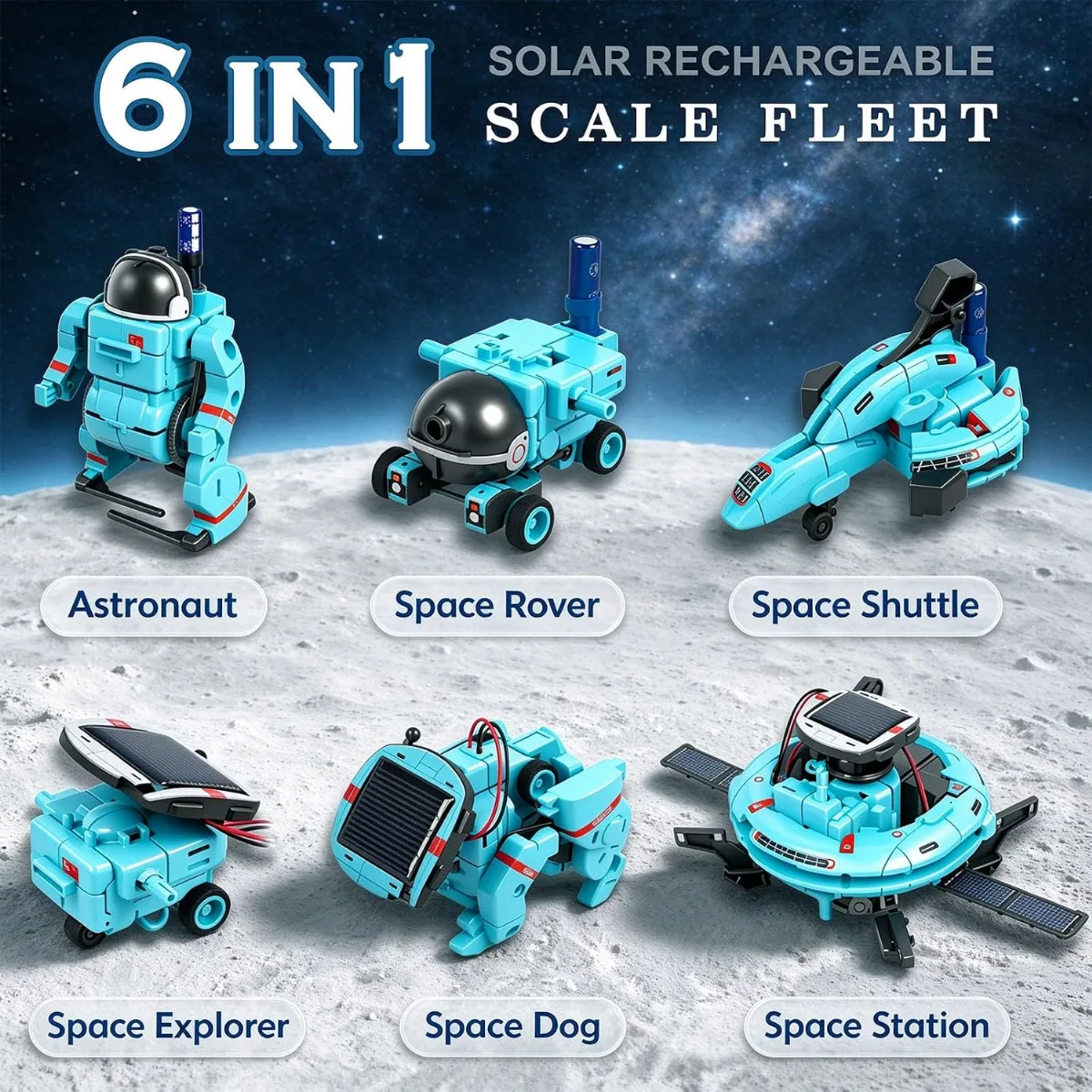 6-in-1 Solar Robot Building Kit for Boys Aged 8-13 || Educational Robotic Toys for Kids || Science Kits STEM Toys Birthday Gifts for 8 9 10 11 12 Years Old Boys Girls Teens (Copy)